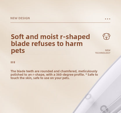 Pet All-in-One Hair Trimmer with Paw Grooming and Suction