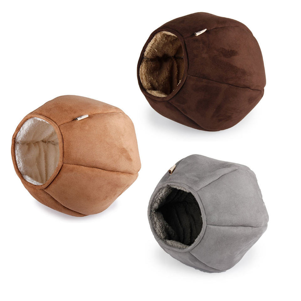 Cat House Supplies New Semi-Enclosed Pet Bed Villa for Autumn Winter