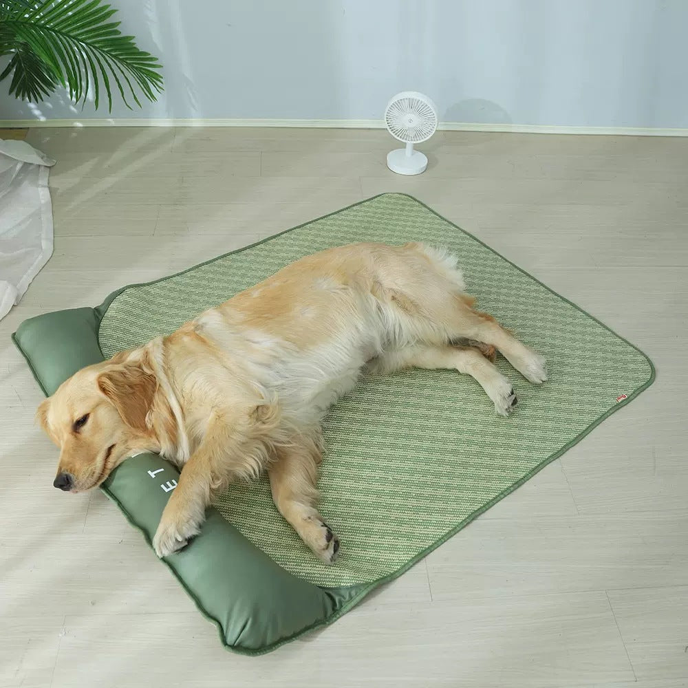 Golden Retriever Dog Summer Sleep Cooling Mat for Big Dogs