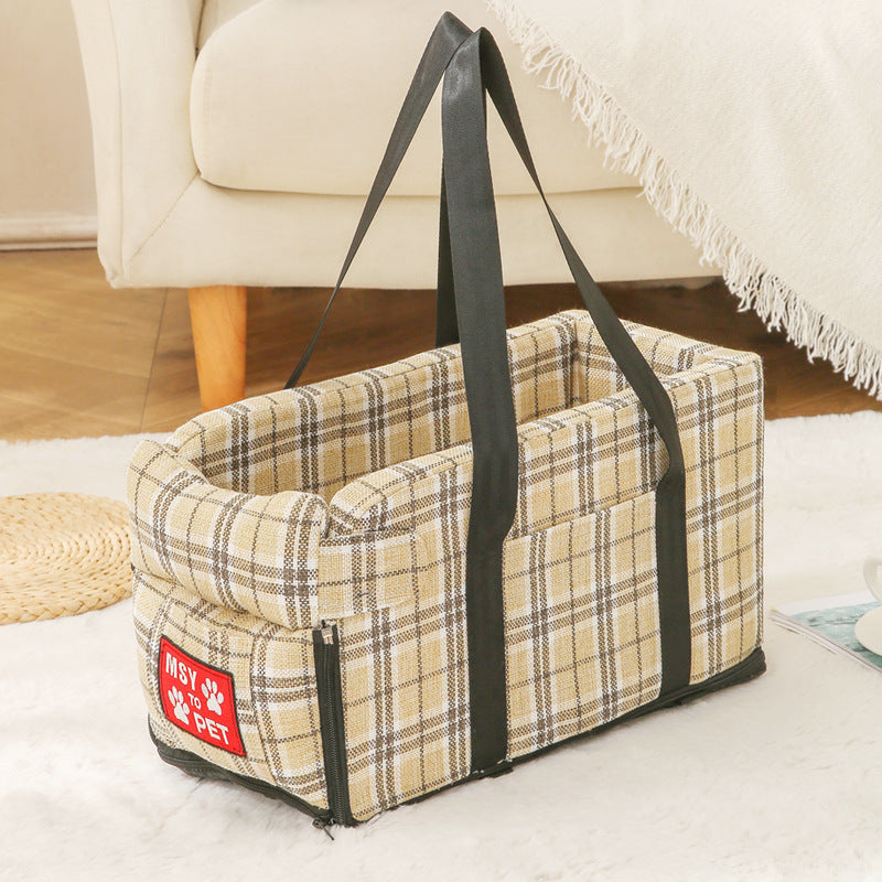 Universal Car Dog Bed for Pets All-Season Comfort Portable Pet Mat Multi-Functional Car Seat Protector Non-Slip Waterproof Easy Clean