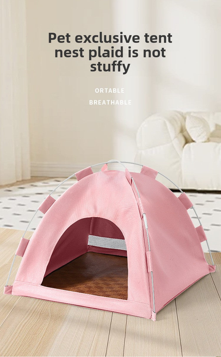 Portable Pet Tent Bed for Outdoor Adventures