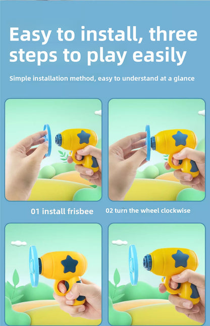 Bamboo Dragonfly Glowing Flying Disc Outdoor Cat Dog Plaything