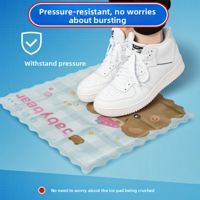 Pet Summer Heat Relief Ice Pillow No Water Needed Physical Cooling Artifact Pad