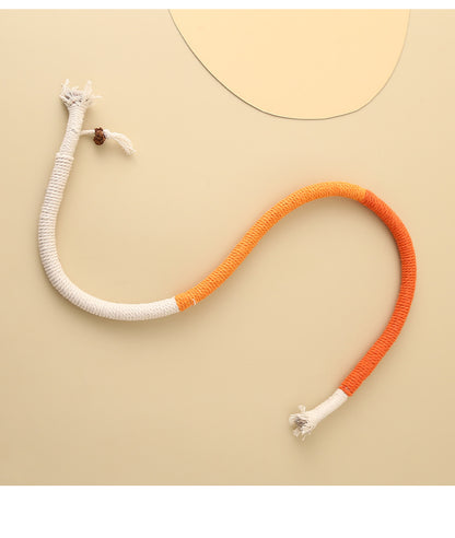 Cat Self-Entertainment Chew Rope Teeth Cleaning Artifact