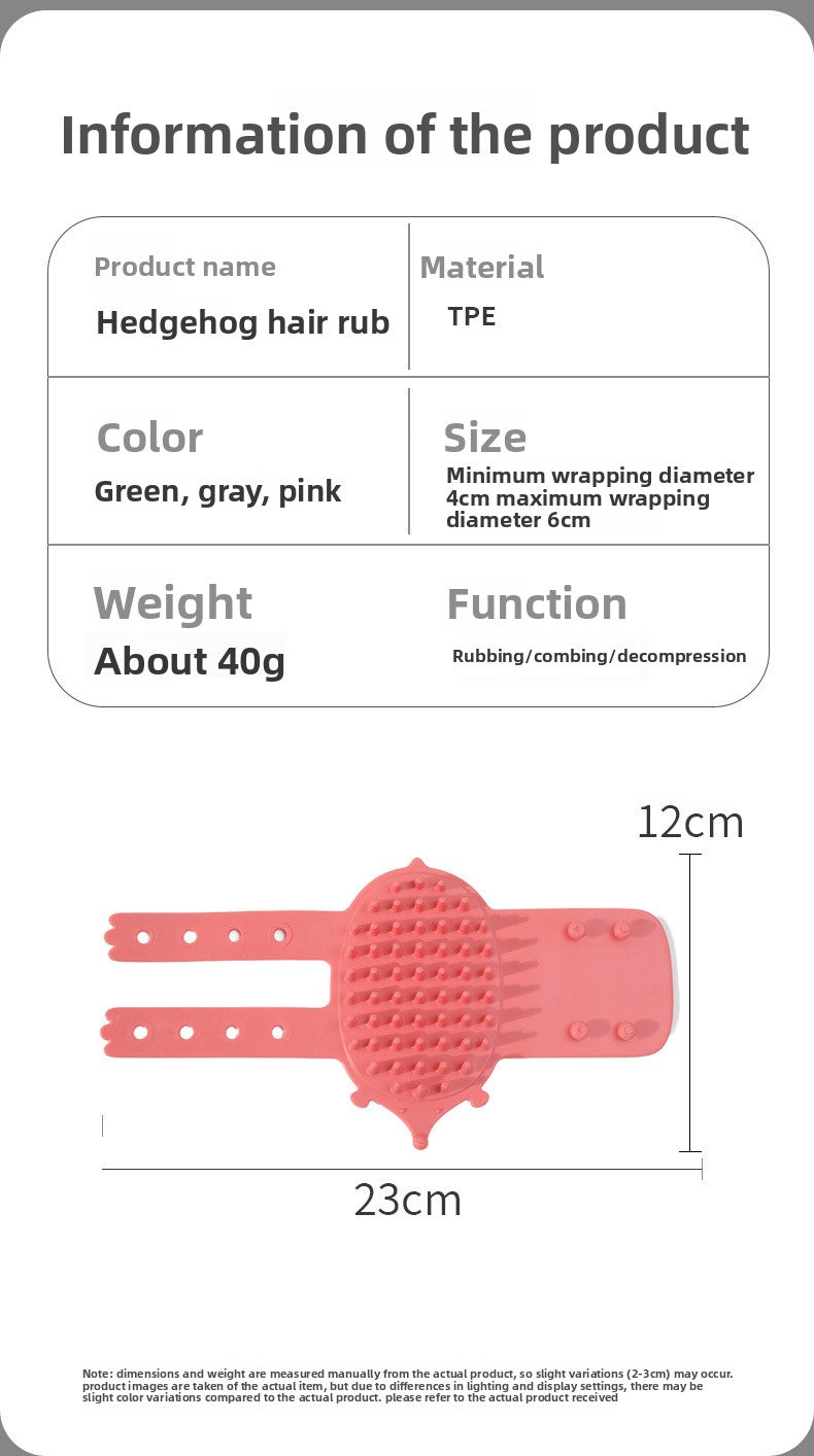 Cat Soft Rubber Corner Table Scratcher with Itch Relief Massage