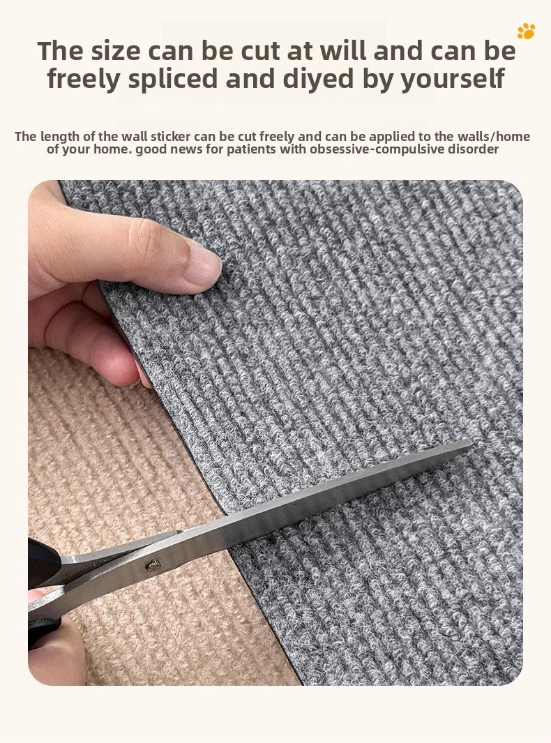 Cat Scratching Mat with Freestyle Cutting Durable ScratchResistant NonShedding Board Sticker