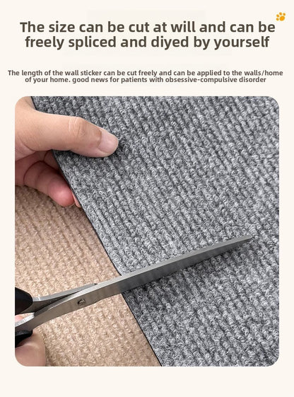 Cat Scratching Mat with Freestyle Cutting Durable ScratchResistant NonShedding Board Sticker