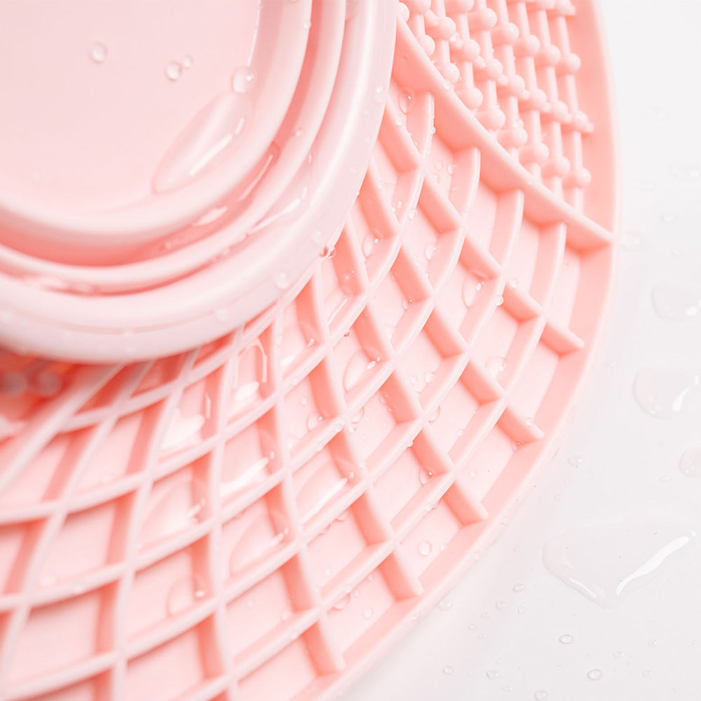 Premium Silicone Slow Feeder Bowl for Dogs and Cats Anti Choke Anti Spill Food Mat with Non Slip Bottom for Messy Eaters