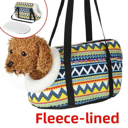 Portable Pet Carrier Bag for Small Dogs and Cats Outdoor Travel with Head Out Design All Season Comfort Shoulder Handbag