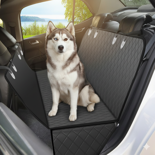 Pet Supplies Foldable Waterproof Anti-fouling Car Mat for Rear Seat Use