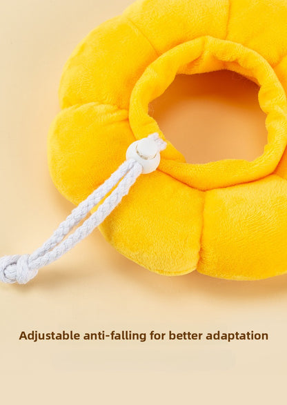 Sunflower Elizabethan Collar Pet Collar Cat Elizabethan Collar Dog Collar Neutering Anti-Lick Collar