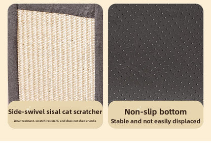 Warm Foldable Cat Villa Storage House Featuring Scratching Board All Year