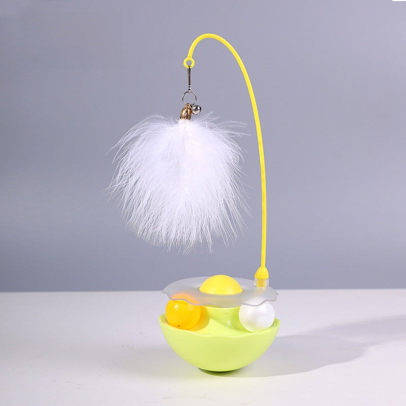 Rotating Ball Kitten Toy Self Fun Durable Cat Teaser Supplies