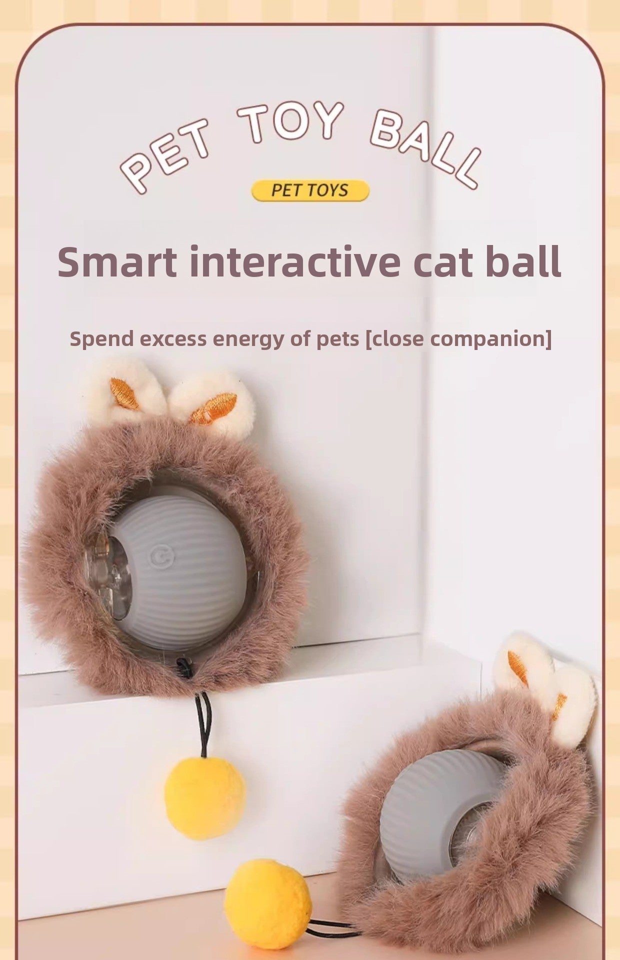 Cat Toy Sound Gravity Pet Cat Intelligent Teasing Cat Toy Ball Relieve Boredom Rolling