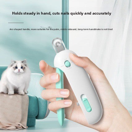 New Adjustable Round Hole Cat & Rabbit Pet Nail Clippers for Small Blind Pets