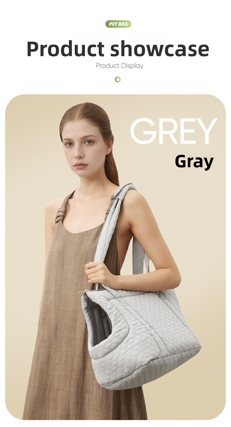 Cute Cat Carrier Backpack for Travel Large Capacity Breathable Pet Handbag Portable Dog Shoulder Bag Outgoing Puppy Crossbody Carrier