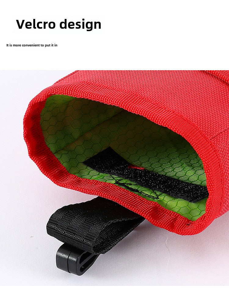 Pet outdoor training gear Oxford fabric waterproof pet waist pack dog food training bag