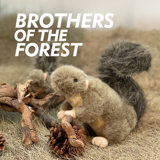 New Wear-Resistant Plush Sound Dog Toys Simulation Squirrel Pet Supplies