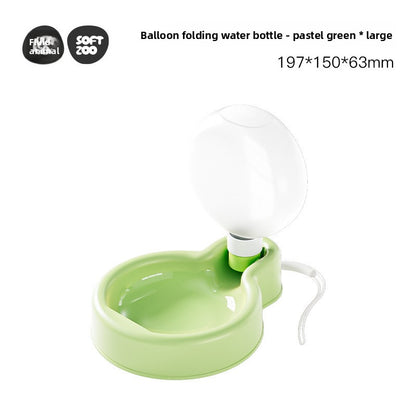 Dog Outdoor Water Cup Foldable Portable Travel Cup Water Dispenser Cat Dog Walking Puppy Drinking Cup Large Capacity