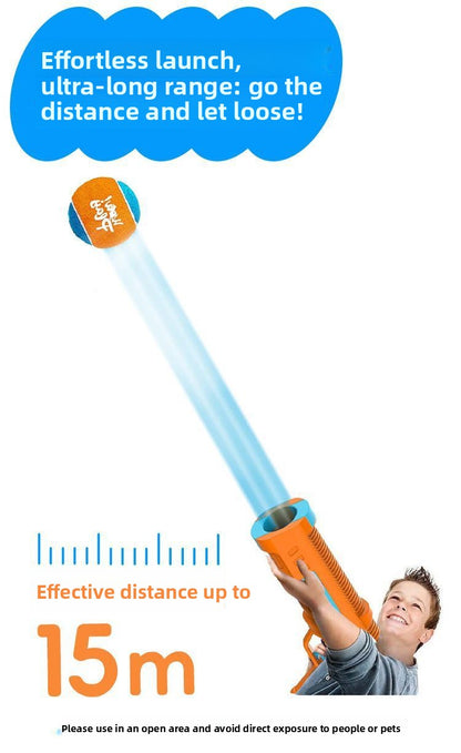 Handheld Launcher Ball Gun Dog Toy Interactive Training Ejection Ball Pet Toy Ball Machine Boredom Relief