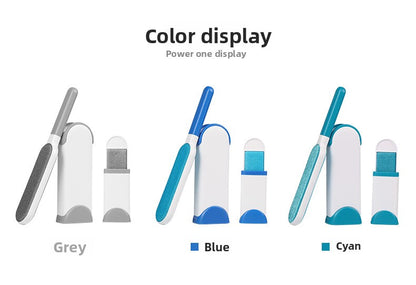 Professional Pet Hair Removal Brush Double Sided Grooming Tool for Dogs Cats Reusable Lint Roller for Clothes Furniture Carpet Deshedding
