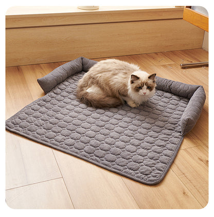 Premium Thickened Pet Sofa Cushion Non-Slip Dog Bed Cat Bed Washable Anti Scratch Furniture Protector for Large Medium Dogs Cats