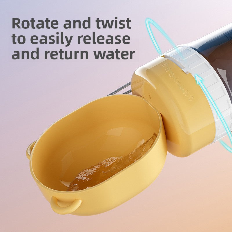 Dog Travel Water Cup Portable Outdoor Drinking Supplies for Pets