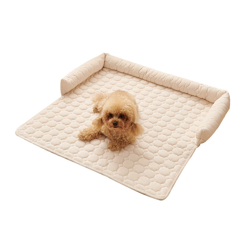 Premium Thickened Pet Sofa Cushion Non-Slip Dog Bed Cat Bed Washable Anti Scratch Furniture Protector for Large Medium Dogs Cats