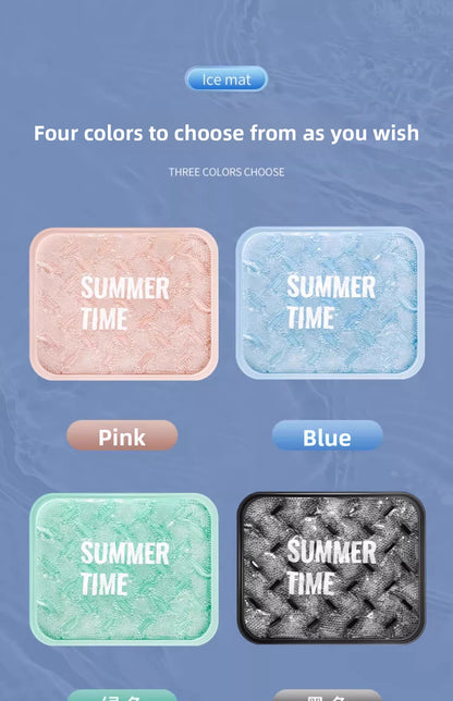 Ice Pad Cooling Solution for Student Dormitory Office Nap Car Waterproof Summer Seat