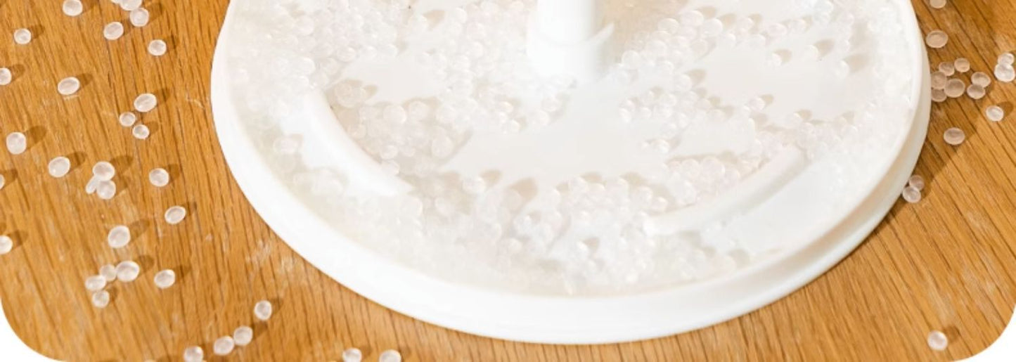 Cat Water Fountain 2L Automatic Circulating Flower Design with LED Light and Filter for Healthy Hydration