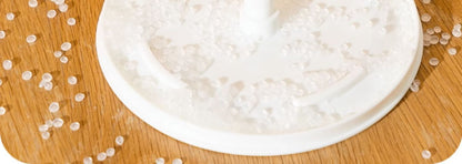 Cat Water Fountain 2L Automatic Circulating Flower Design with LED Light and Filter for Healthy Hydration