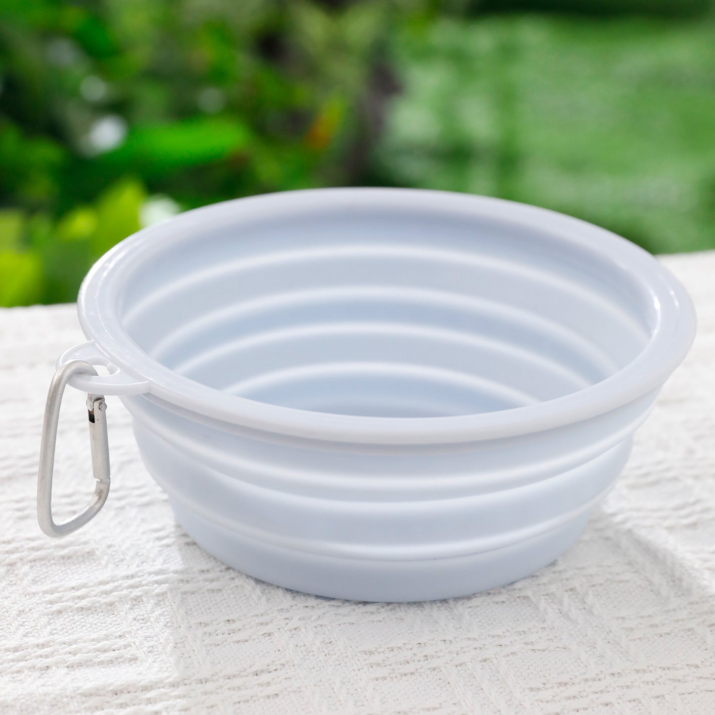 Portable Collapsible TPE Dog Food Drinking Bowl