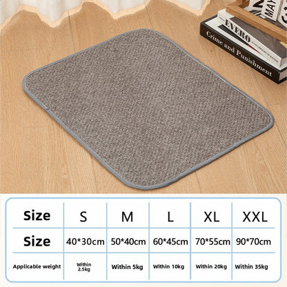 AllSeason Pet Cooling Mat Pad for Dogs Cats Summer WearResistant Bed Essentials
