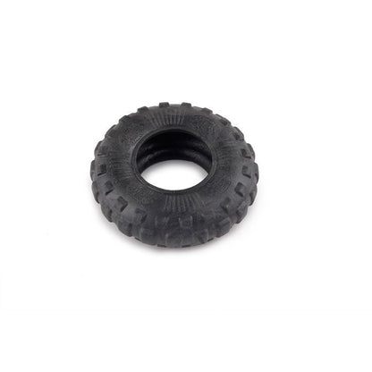 Durable Interactive Dog Chew Tire Toy with Food Hiding Fun