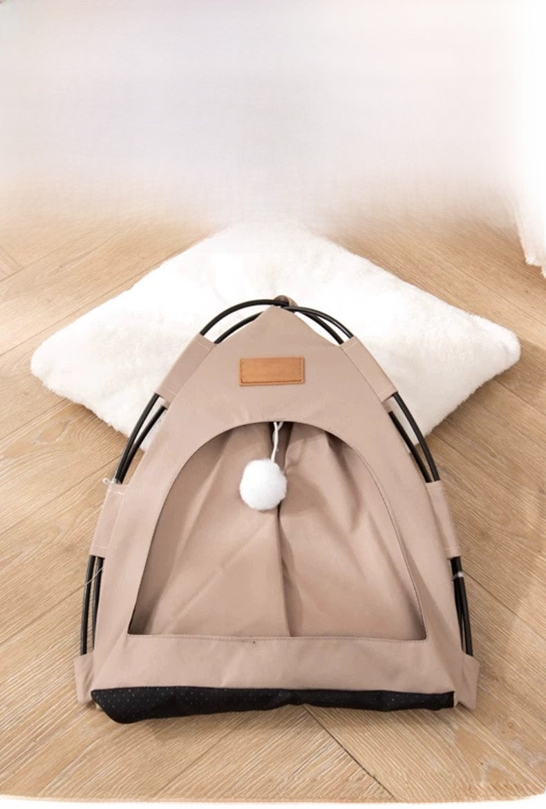 New Cat Tent Enclosed Foldable Oxford Cloth Cat House Dog House