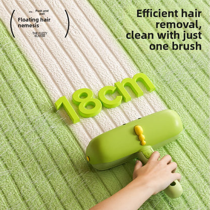 Reusable Pet Hair Remover Brush Dinosaur Design Sticky Lint Roller for Cat Dog Hair on Bedding Clothes Furniture Carpet Couch