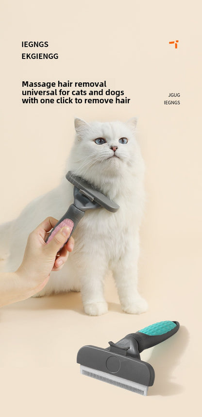 Pet Hair Removal Brush for Cats and Dogs