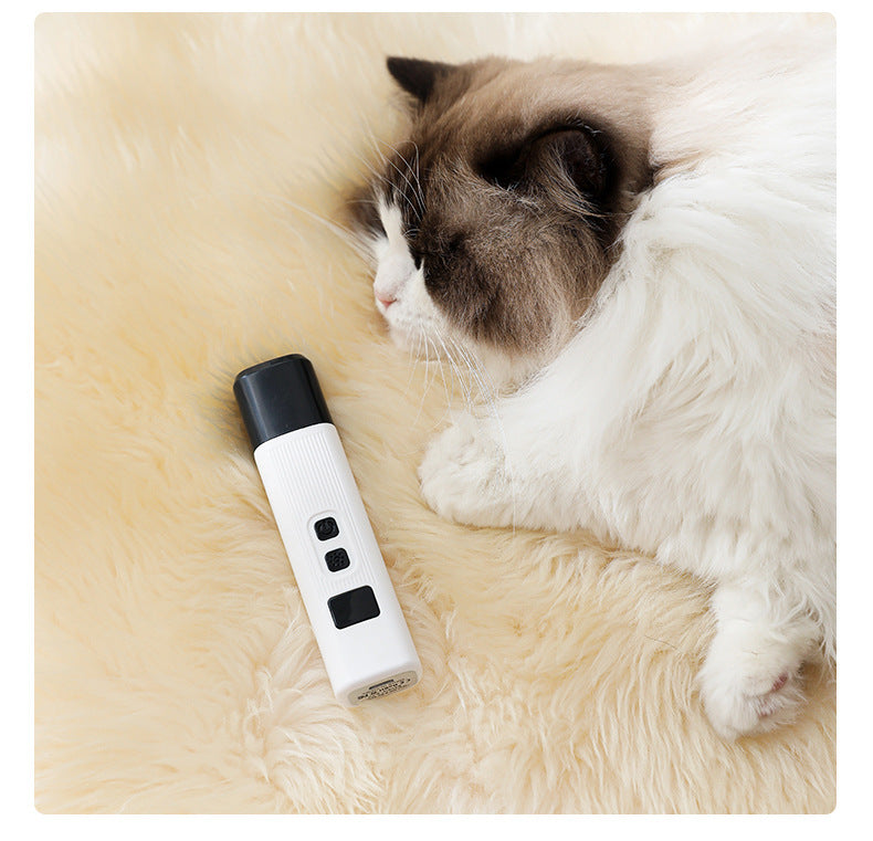 Pet Nail Grinder Clipper with Light for Dogs Cats