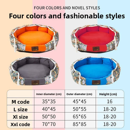 Universal Detachable Washable Pet Bed for Dogs Cats Large Medium Small Summer Cooling Mat