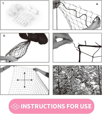 Multi-size Cat Netting Pet Guard Anti-fall Solution for Balcony Window and Stairs