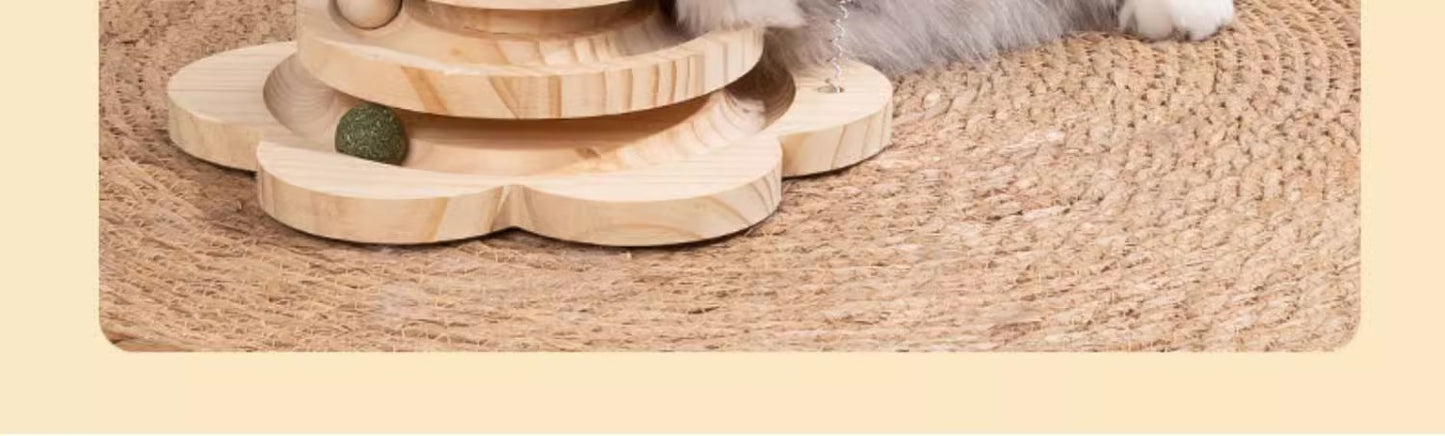 WearResistant Sisal Cat Scratching Post Board Toy for Vertical Climbing Boredom Relief