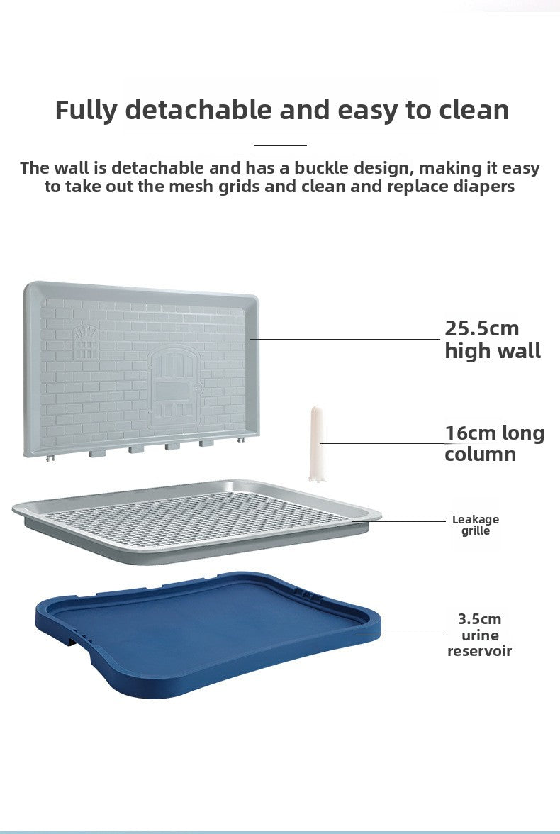 All Size Dog Toilet Combo Extra Large Urinal Litter Tray for Pet Supplies