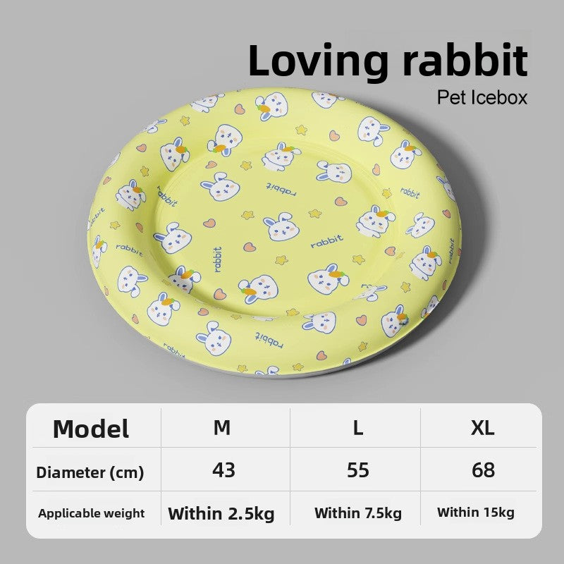 Dog Cat Ice Cool Mat Pad Summer Sleeping Floor Cooling Supplies Nest