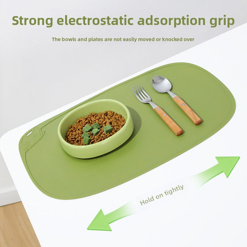 Cat Bowl Waterproof Non-Slip Mat for Pet Supplies