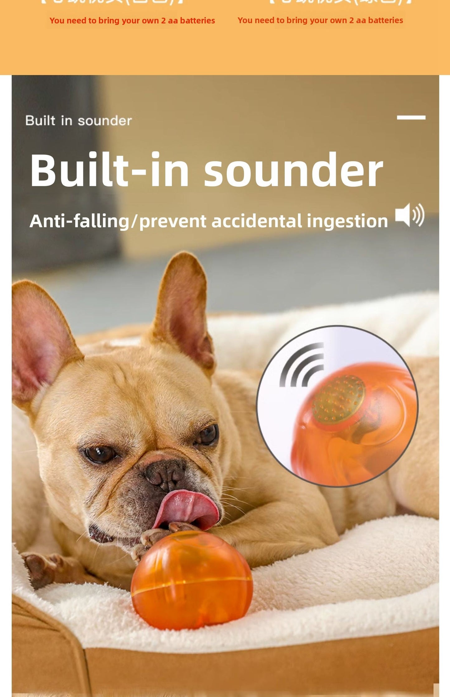 Durable Pet Comfort Pillow Puppy Shape with Simulated Heartbeat Warm Plush Sound Toy