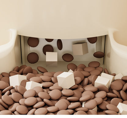 Automatic Cat Dog Water Dispenser with Food Feeder and Grain Storage Bucket