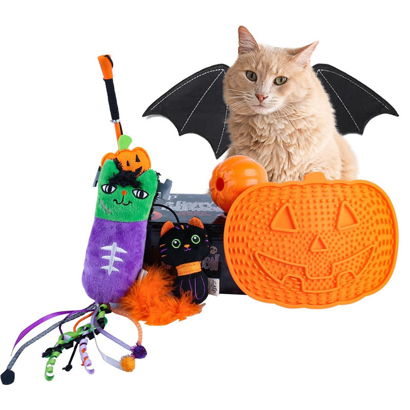 Halloween Pet Toy Collection Dog Chew Cat Stick Mat