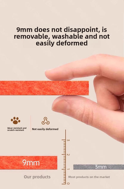 Large Felt LShaped Vertical Cat Scratching Board WearResistant Detachable Toy