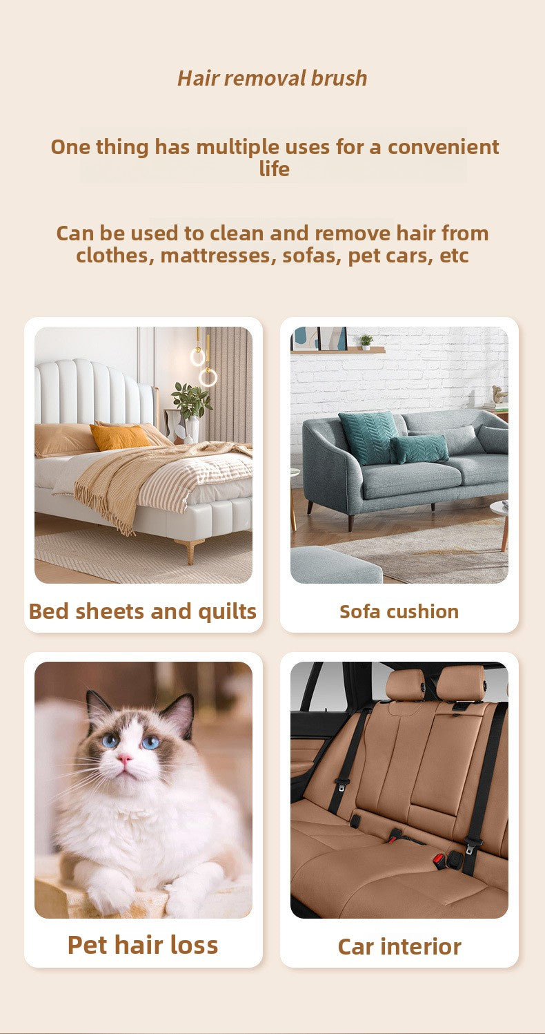 Household Roller Brush for Removing Cat Dog Hair from Pet Supplies