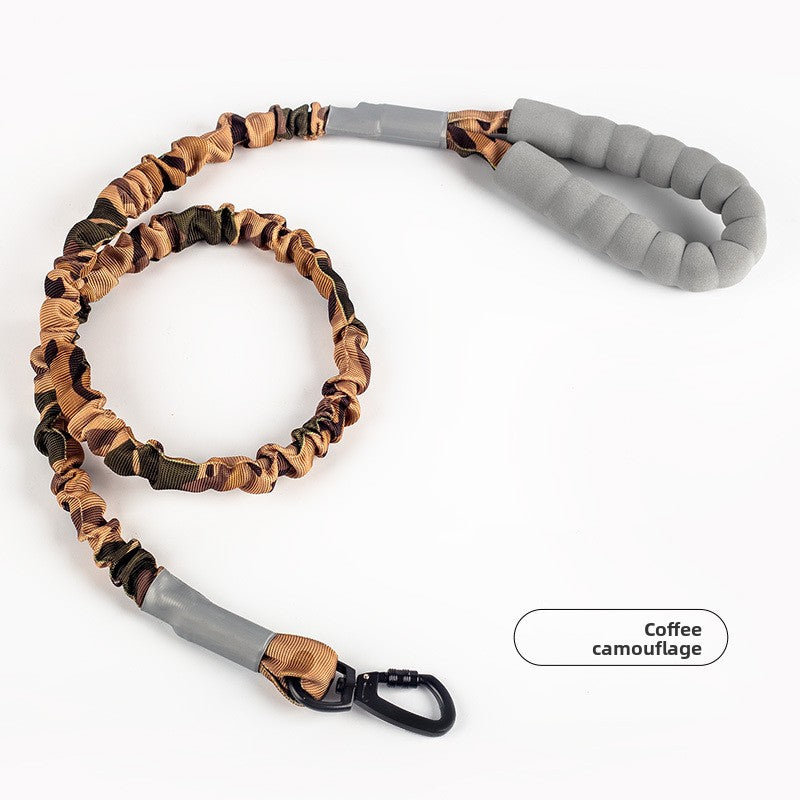 Elastic Rope Dog Leash Explosion Proof Anti Pull Pet Gear